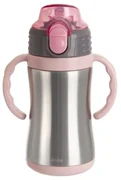 Orion Termos ze słomką 330 ml, różowy
