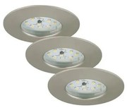 Briloner - Zestaw 3x LED sufitowe lampy łazienkowe LED/5,5W/230V IP44