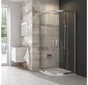 Ravak 3B270C00Z1B-Kabina prysznicowa czteroczęściowa półokrągła BLIX 90x90cm chrom błyszczący