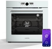Klarstein Illuminosa Smart 60cm 73L Piekarnik do Zabudowy Biały