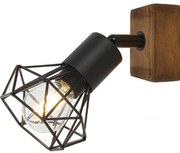 Rabalux 3137 Zeus ścienna lampa punktowa, czarny