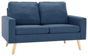 2-osobowa niebieska sofa D6-H29