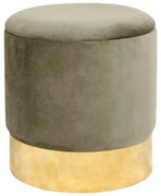 Beżowa nowoczesna pufa ze schowkiem C4-N20