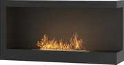 Kominek bioetanolowy Corner 900 Right SimpleFire do zabudowy z szybą