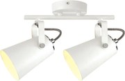 Biała loftowa lampa sufitowa z reflektorami - 3X S986 A4-T47
