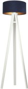 Lampa stojąca HOME 40 granatowa/złoty/biała BPS KONCEPT