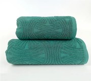 Ręcznik bawełniany Greno Emma 3 50x100 zielony GRENO
