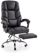 Ergonomiczny Fotel Czarny Gabinetowy Obrotowy Dowolny S4-Z83