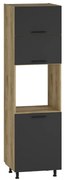 Szafka pod piekarnik 60 VENTO DP-60/214 antracyt HALMAR
