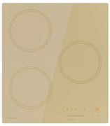 Klarstein Victoria 45cm Płyta Indukcyjna 3 Strefy Gotowania Krem