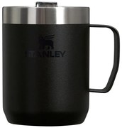 Czarny kubek termiczny ze stali nierdzewnej 230 ml Stay-Hot Camp Mug Black – Stanley