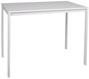 Stół do jadalni biały RAMOD 100x60 cm