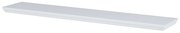 Półka ścienna P-026, matowy biały, 120 cm