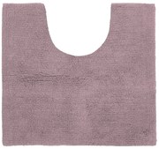 Jasnoróżowy dywanik łazienkowy 50x45 cm Riva – Tiseco Home Studio