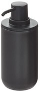 Czarny dozownik do mydła iDesign Cade, 335 ml