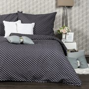 4Home Pościel z kory Szara kropka, 140 x 200 cm, 70 x 90 cm