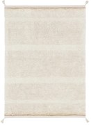Kremowy bawełniany dywan tkany ręcznie odpowiedni do prania 200x300 cm Bloom Natural – Lorena Canals