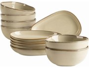 Mäser 12-częściowy zestaw do serwowania Cordelia Sand