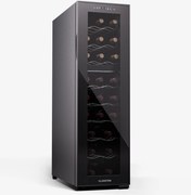 Klarstein Shiraz Slim 29.5cm 24 Butelki Winiarka Dwustrefowa Czarny