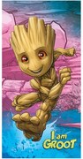 Bawełniany ręcznik dziecięcy 70x140 cm Groot "I am groot" – Jerry Fabrics