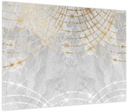 Obraz - Beton ze wzorem (70x50 cm)