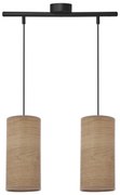 Jasnobrązowa lampa wisząca ø 12 cm Ballo – Candellux Lighting