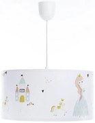 Lampa wisząca z księżniczką dla dziewczynki T6-L98