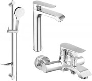 Mexen Pecos DF05 zestaw wannowy, chrom - 72713DF05-00