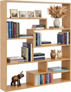 Regał skandynawski w kolorze olchy B2-R55