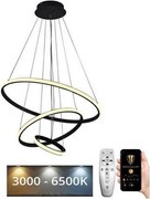 Brilagi - Ściemnialna lampa wisząca LED na lince CIRCLE LED/90W/230V 3000-6500K + pilot