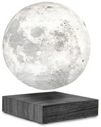 Czarna dekoracja świetlna do kontaktu ø 12 cm Moon – Gingko