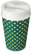 Kubek na kawę na wynos ISO TO GO, 400 ml, wzór geometryczny, KOZIOL