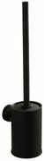 AQUALINE SB304 Szczotka do WC naścienna, czarny