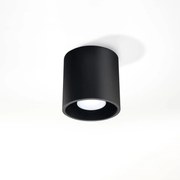 Plafon ORBIS 1 czarny SOLLUX  LIGHTING