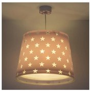 Dalber D-81212L - Żyrandol dziecięcy na lince STARS 1xE27/60W/230V