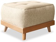 Beżowy podnóżek Miuform Dazzling Daisy