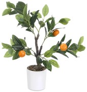 Dekoracyjne drzewko pomarańczowe, 58 cm