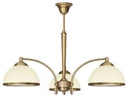 Żyrandol mosiężny potrójny YR-S3E