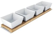 Lamart LT9020 5-częściowy zestaw do serwowania Bamboo, 38 x 9 cm