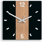 Zegar na Ścianę Nowoczesny do Salonu Sypialni Cichy kwadratowy Efektowny