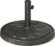 Outsunny Stojak na parasol, trwały, Ø53 x 33W cm, Czarny