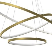 Lampa wisząca HOOP GOLD 93W LED