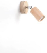 Kinkiet BERG naturalne drewno SOLLUX  LIGHTING