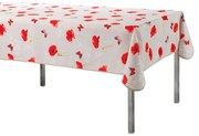 Obrus na stół prostokątny SWEET POPPY, w maki, 150 x 240 cm