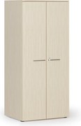 Szafa biurowa z drzwiami PRIMO WOOD, 1781 x 800 x 600 mm, brzoza