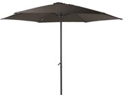 Szary parasol ogrodowy ø 300 cm – Garden Pleasure