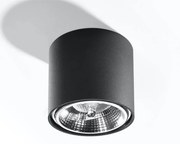 Plafon TIUBE czarny SOLLUX  LIGHTING