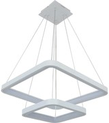 Brilagi - ściemnialna lampa wisząca LED na lince FALCON SLIM LED/78W/230V 50x50 cm biała + pilot