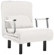 Fotel składany 2 w 1 w kilku kolorach-beżowy