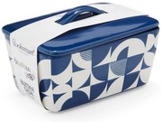 Biała/niebieska ceramiczna maselniczka Bauhaus – Cooksmart ®